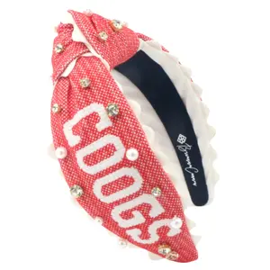 Houston Adult Size COOGS Cross Stitch Headband