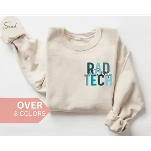 Personalized RAD Tech Sweatshirt, Custom RAD Tech Shirt, RAD Tech Gift, Nurse Appreciation Gift, Radiologic Technologist Crewneck,Radiology