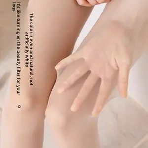 Cat paw flesh-colored pantyhose for women, anti-snag, thin, summer bare-leg illusion, spring and autumn skin-colored ultra-thin pantyhose, wholesale