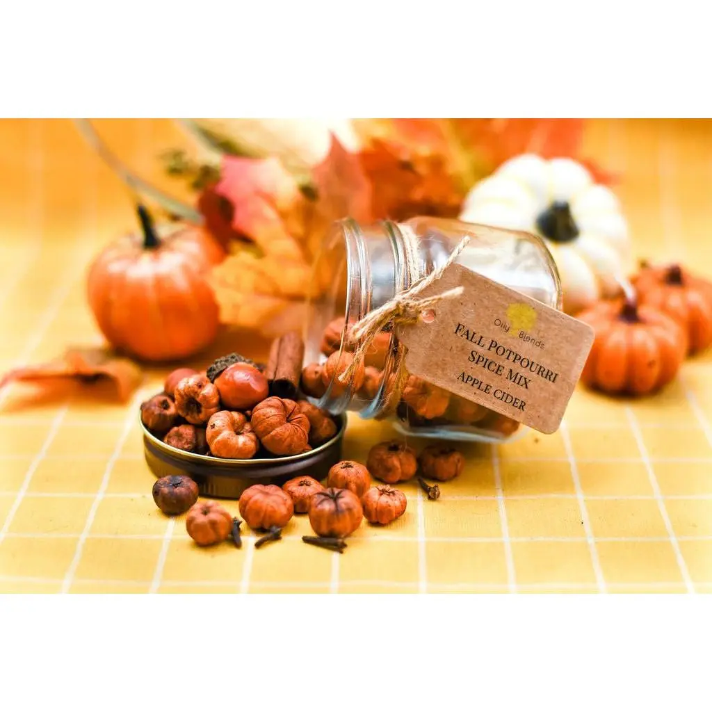 Fall Essential Oil Spiced Pumpkin Mix in Jars