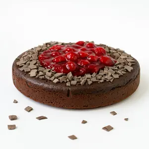 Andy Anand Sugar-Free Keto Chocolate Strawberry Cake, 9-Inch, 2 lb – Low-Carb, Delicious & Decadent, Diabetic-Friendly Birthday Gift Box