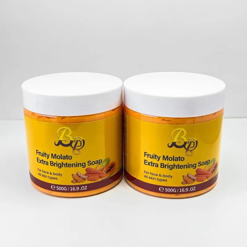 Fruity Molato Extra Brightening Cleanser Soap, Body Care Product with Moisturize-Hydrating Benefits and Pleasant Scent