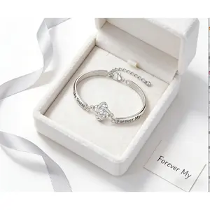 Diamonds but make it everyday💎✨ This elegant diamond-encrusted bracelet – perfect for parties, brunch, or just because!Versatile & timeless.#EverydayJewelry#DiamondPiece#WomenJewelry gold-toned dad non-tarnish everyday exquisite hip faith jewelry boho