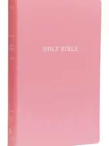 KJV Holy Bible: Gift and Award, Pink Leather-Look, Red Letter, Comfort Print: King James Version Imitation Leather – March 28, 2017