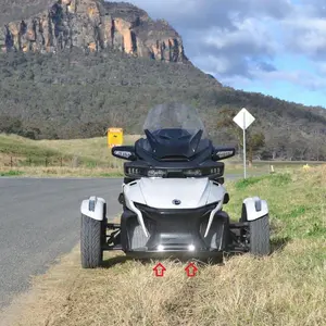 BlingLights Brand LED Halo Fog Lights for 2020+ Can-Am Spyder RT SE6