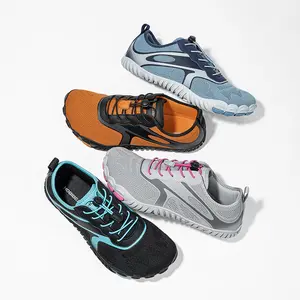 HOBIBEAR Leather-look Spring and Autumn Lightweight Breathable Sneakers Hiking Shoes Water Shoes Quick-Dry Shoes