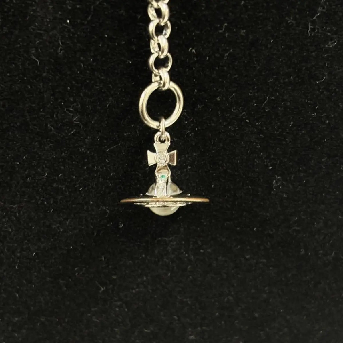 Pre-owned Gaga Milano As Shown Shoulder Bags Vivienne Westwood Tiny Orb Pendant Necklace 10260552
