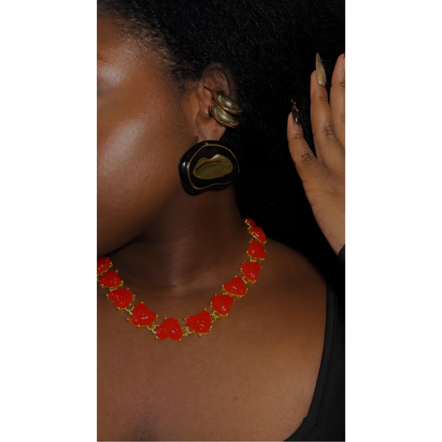 Cherry Heart Necklace