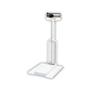 212 MAIN Detecto 485 Mechanical Wheelchair Scale, 350lb Capacity, 4 oz Precision, Detachable Ramp