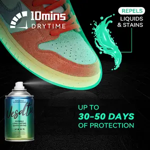 Suede Protector Spray Shoe Protector Spray Waterproof Fast-drying Stain-resistant Nano Protection Spray for Sneaker, Leather, Nubuck, Boots ,Suede & Canvas Comfort Mesh for Outdoor Camping Rainy & Snowy Day