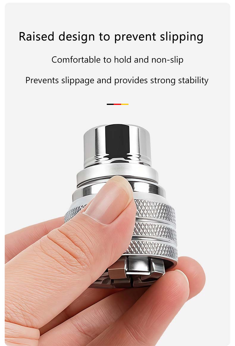 Multi-Function Universal Socket Wrench Tool - Universal Maintenance Tool, Adjustable Universal Socket Wrench, Universal Socket Tool for 3/8" Drive Ratchet Torque Wrench & Power Drill (Connecting rod random color)