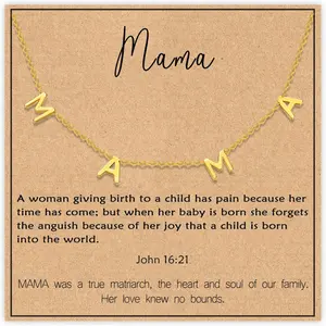 Mama Necklace as New Mom Gifts, Gigi Necklace as Gigi Gift Mimi Necklaces as Gifts for Mimi First Time Mommy Pregnancy First Mothers Day Gift for Expecting