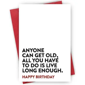 Humorous Birthday Card, Funny Birthday Greeting Card, Birthday Gift for Friends or Family, Perfect for Any Birthday Celebration