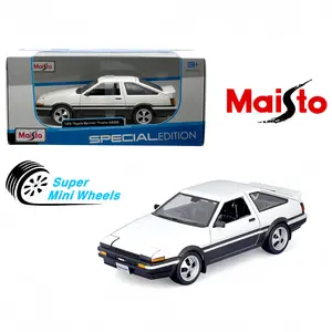 Maisto 1:24 Toyota Sprinter Trueno AE86 – White/Black – Special Edition