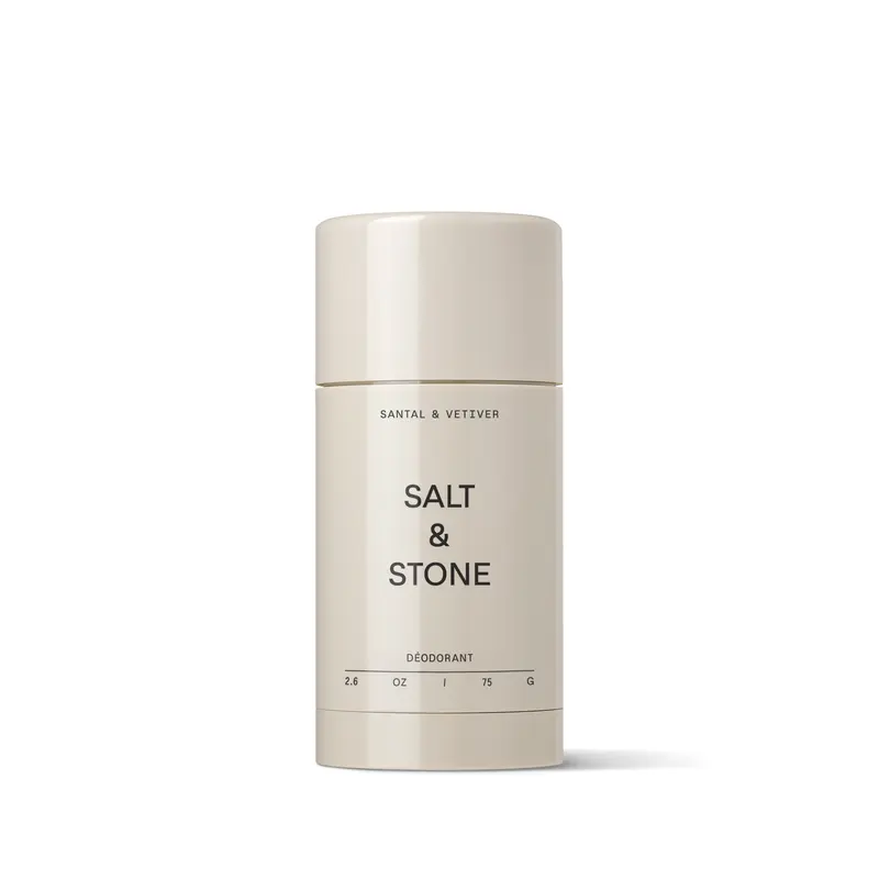 Salt & Stone Extra Strength, Aluminum-Free Deodorant – 2.6 oz | Body Care for Women & Men with Seaweed Extracts, Prebiotics and Niacinamide to Soothe and Moisturize