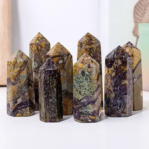 Sooky Jasper Energy Tower” – Natural Polished Crystal Point for Focus & Inner Balance