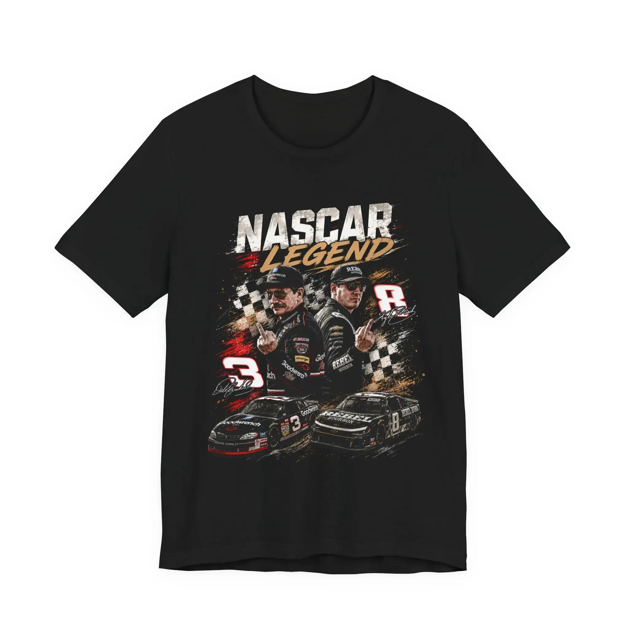 Nascar Legend Shirt, Kyle & Dale Shirt, Kyle Busch Shirt, Dale Earnhardt Shirt, Lovers Racing, Vintage sweatshirt, Trending shirt, Oversize Shirt, Vintage Outfit, Y2k Styles, gift for fan