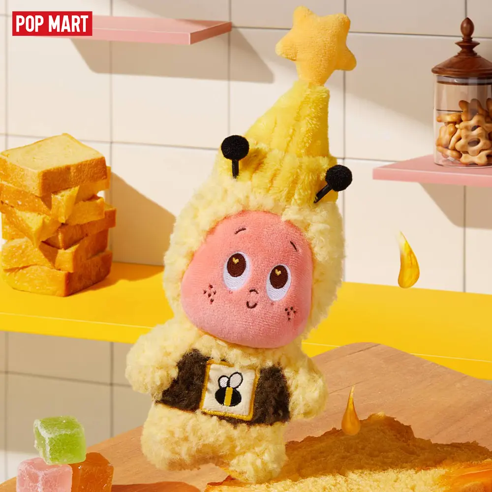 POP MART MOON GELATO Series-Honey Plush Pendant,Surprise Gift，Summervibes