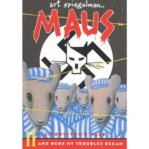 USED-Maus II: A Survivor's Tale: And Here My Troubles Began by Spiegelman, Art (Paperback)