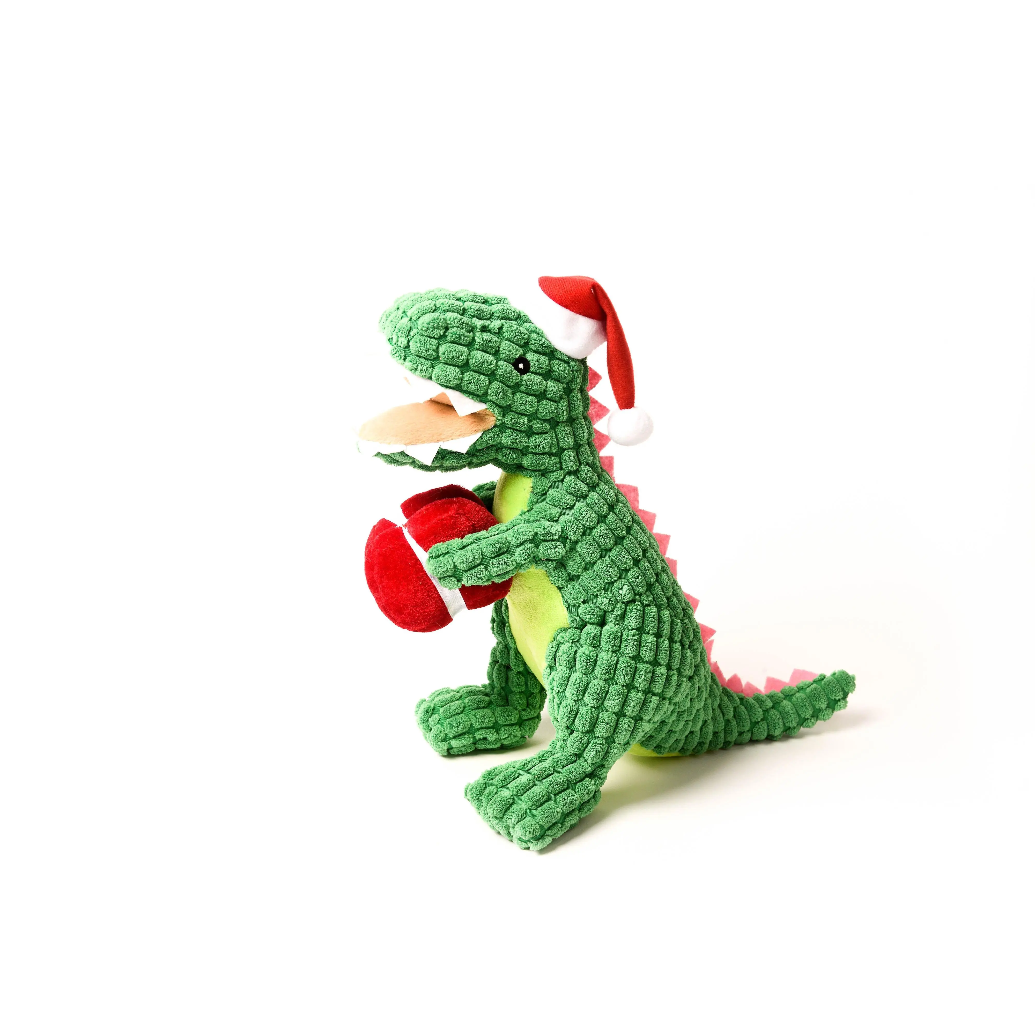 Holiday Dino Squeaky Toy