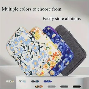 Portable 7-Inch e-Reader Sleeve, Shockproof Protective Kindle Case, Tablet Sleeve Pouch, Preferred Gift
