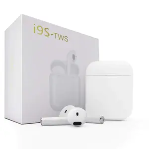 LASFO Wireless Earbuds i9s TWS Bluetooth 5.0 Headsets Stereo Bass EarPods Headphones with Microphone support hands-free Bluetooth Earpieces with Charging Case.