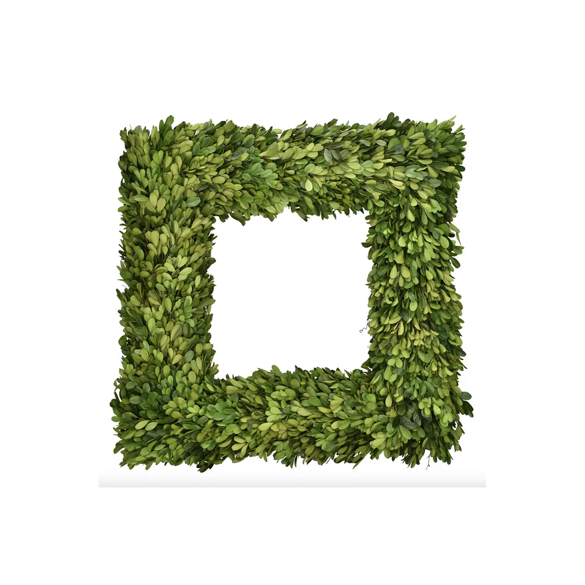Boxwood Square Wreath