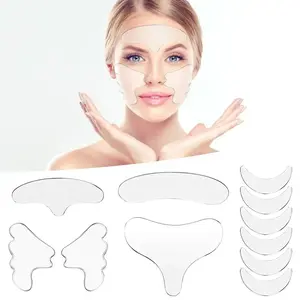 5-in-1 Silicone Adhesive Body and Facial Patches Set