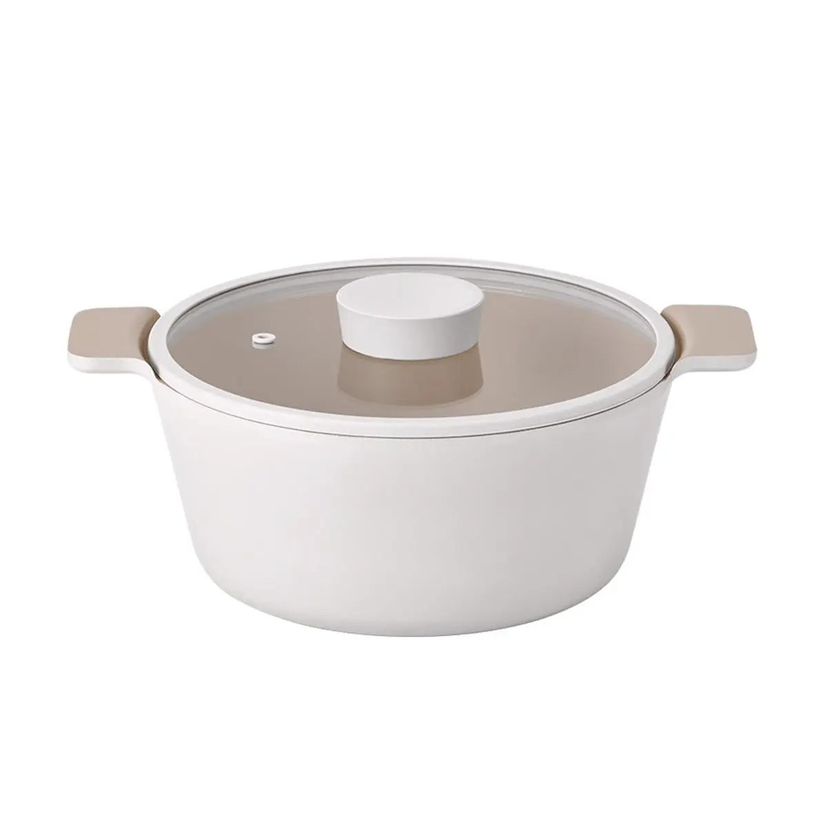 NEOFLAM Korean Vulcan 10-Inch Ceramic Coated Stock Pot - Induction & Gas Compatible NEOFLAM Korean Vulcan 10-Inch Ceramic Coated Stock Pot - Induction & Gas Compatible