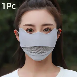 Women's Sun Protection Mask, Breathable 3D Eye Contour Design, UV Blocking, Lightweight, Outdoor Activity Gear