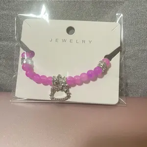 Kitty bracelet purple
