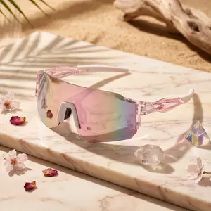 2026 Colorful Sports Goggles for Women Youth Girls Windproof UV400 Cycling Glasses Mountain Biking Eyewear