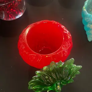 Strawberry Stash Jar