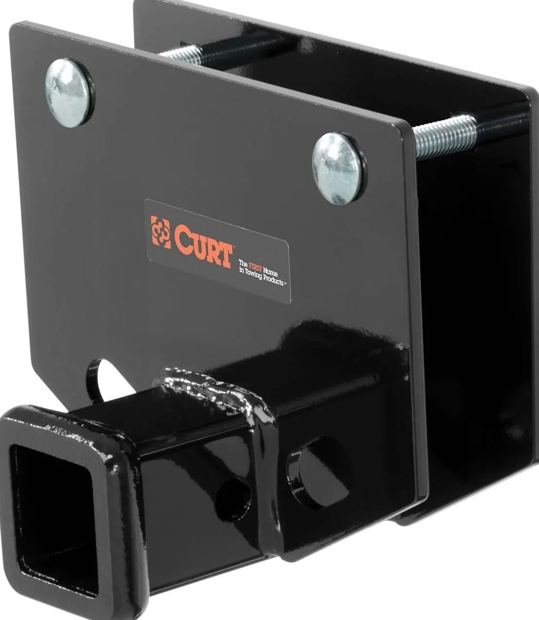 CURT 19101 RV Bumper Hitch 2in Receiver Fits 2x4in Bumper 3500 lb Capacity