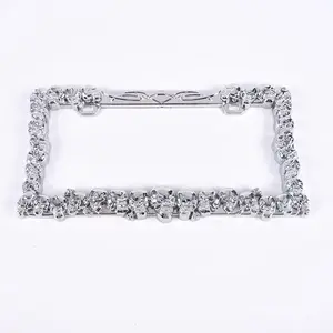 Skeleton License Plate Frame, Car Exterior Accessory for Cars