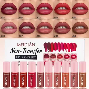 LIP gloss for girls set LIP makeup glaze super gloss lip  gloss for women truly lip gloss 10-piece set