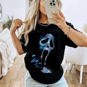 Scream Diamond Women Shirt Halloween Sweatshirt Women Horror Film Shirt Scream Diamonds Shirt 90sHorror Movie Shirt Womens Halloween Gift