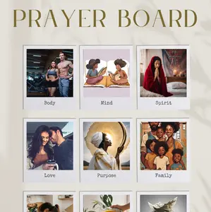Prayer Board Bundle Classic Religious Decorative Items for Home Ornaments