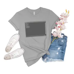 T-Shirt Unisex Cod Color Settings Counter Strike Source Console Menu Sleeve Friend Short Gift For Men Girl Novelty Shirts