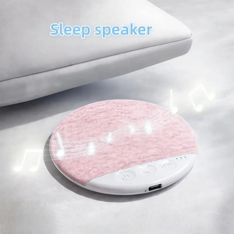 Ultra-Thin Bluetooth Pillow Speaker, Excellent Sound Quality, Ultra-thin At Only 1 cm, Features White Noise For Deep Sleep, Bluetooth 6.0, Perfect for Bedtime Music & Audiobooks, Headphone-Free Sleep Speaker, Compatible with Android & iOS