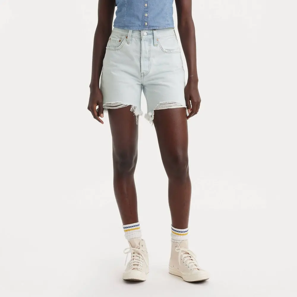 Levi's Women's 501 Mid-Thigh Shorts Levi's Women's 501 Mid-Thigh Shorts