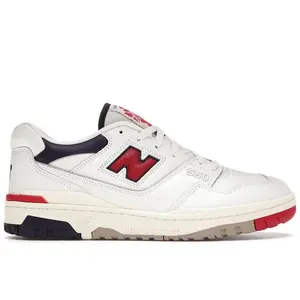New Balance Men's 550 Aime Leon Dore White Navy Red, from StockX