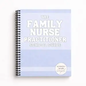 FNP Study Guide Bundle, Nurse Practitioner School Notes, 19 Sections, Exam Prep, Clinical Practice Review Resource