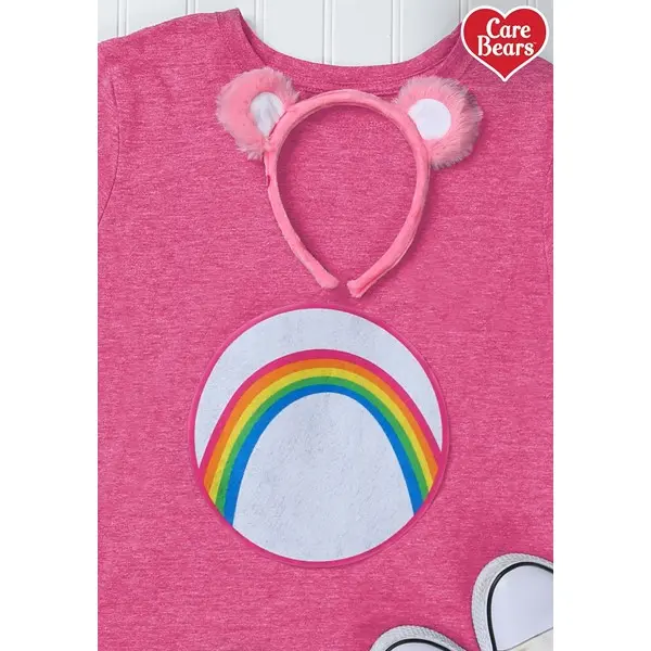 Care Bears Cheer Bear Ears and Patch Kit, Officially Licensed