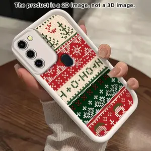 Phone Case suitable for Samsung Galaxy F54 F42 F41 F23 F16 F15 F14 F12 F06 F05 F04 F02S 4G 5G NOTE20 ULTRA J8 J7 Prime J4 J6 PLUS 2018 Heart - knit Harmony2D Pattern Full Body Protection Soft Cover Cellphone Protective Casing