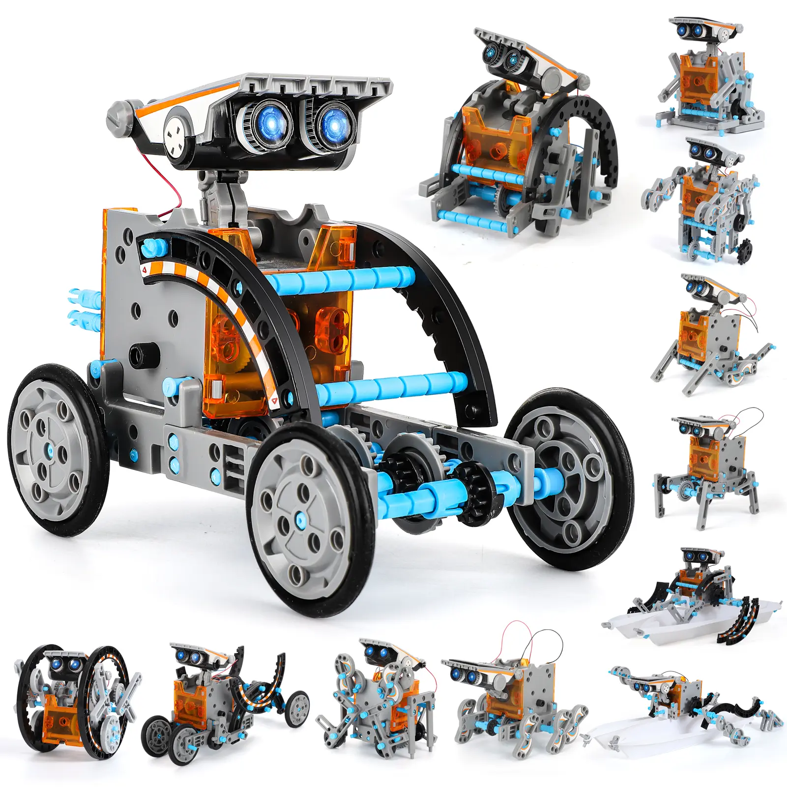 12 in 1 Solar Robot Kit STEM Toys Gifts, Educational Building Science Experiment Set Birthday Gift