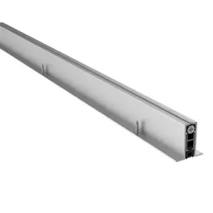 Pemko 411ARL48 48 in. Automatic Door Bottoms Mill - Finish Aluminum