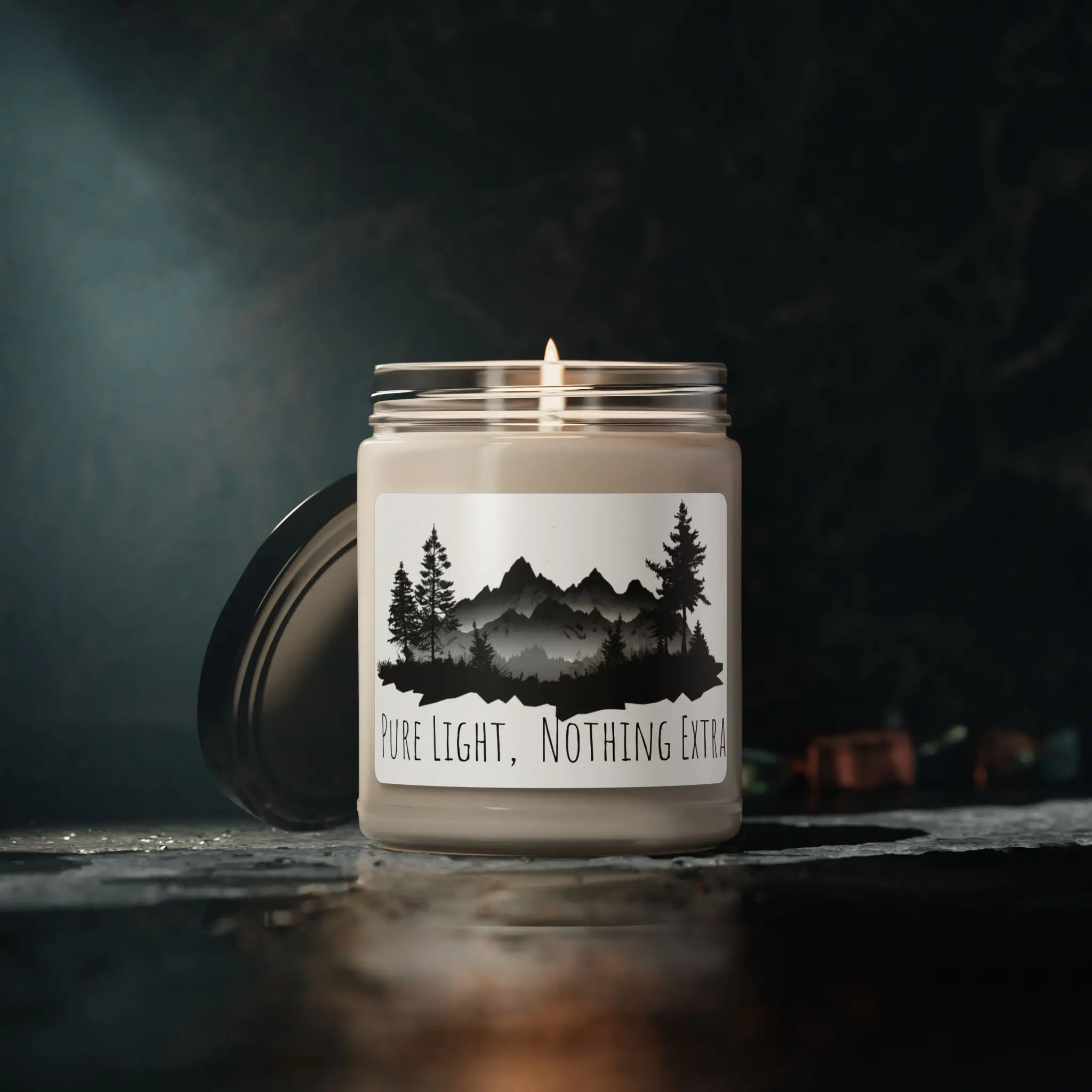 Timeless Serenity Candles - Scented Soy Candle for Relaxation, Spa Gift, Home Decor, Self-Care, Nature Lover