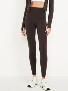 Old Navy Women's High-Waisted StudioSmooth Full-Length Leggings