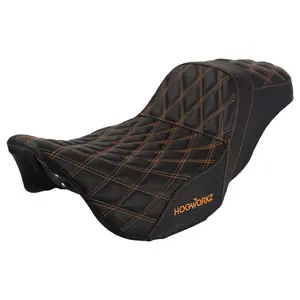 Rise Up Seat for Harley® Touring '08-'25 (Various Stitching Colors)